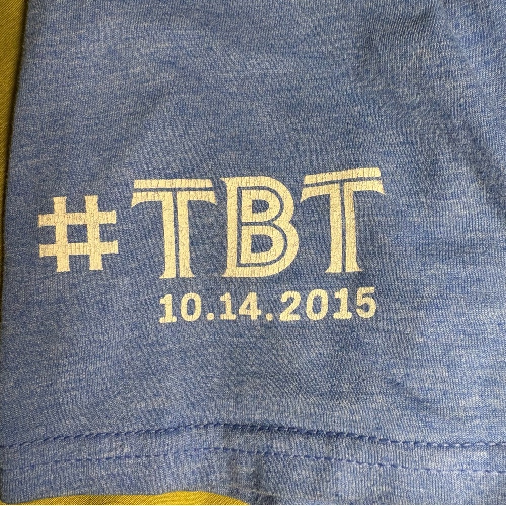 Mens bluejays TBT graphic tee - Picture 5 of 6
